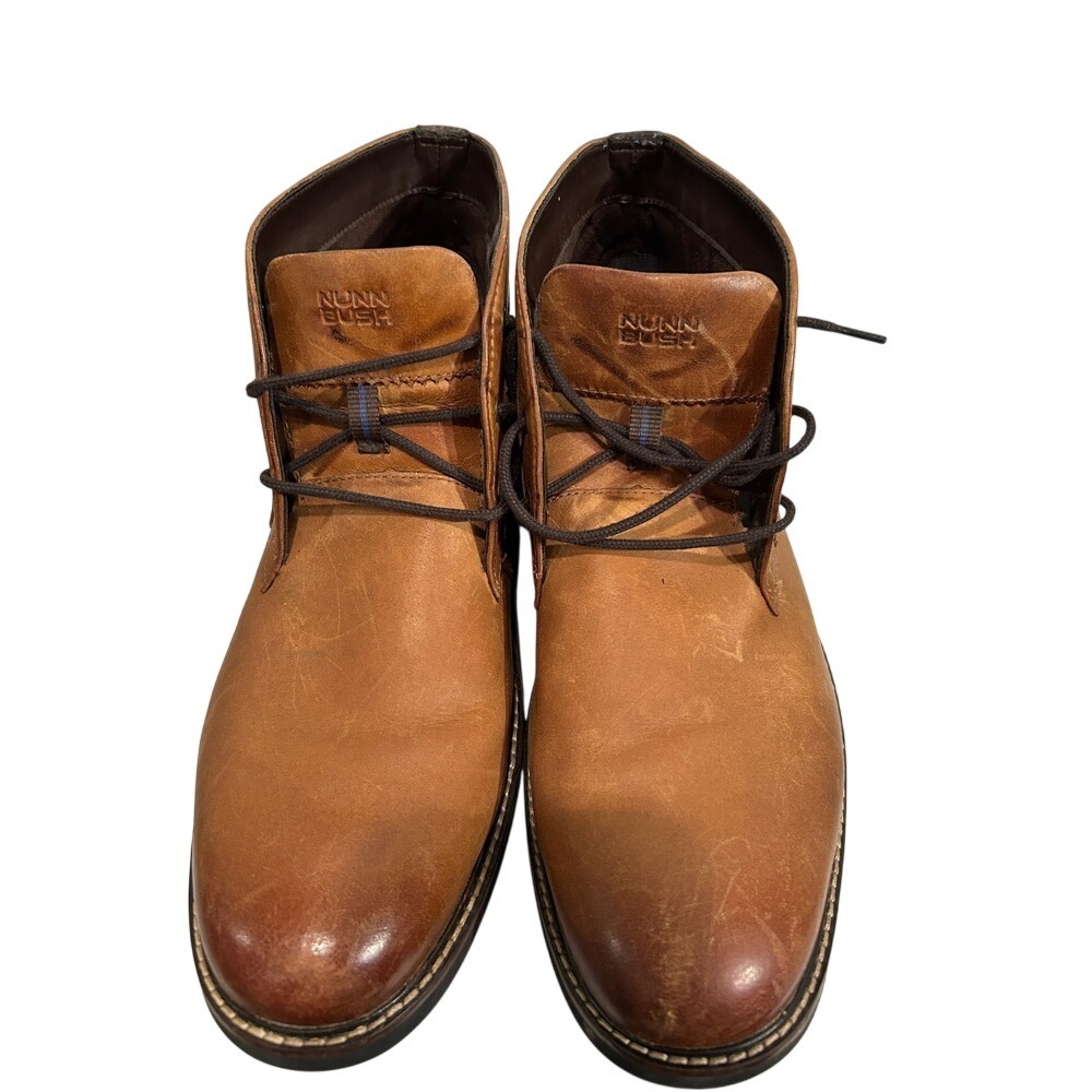 Nunn Bush 84777 Men's‎ Size 11 Brown Leather Chukka Boots